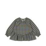 Konges Sløjd A/S Bluser - Vævet laurel blue check