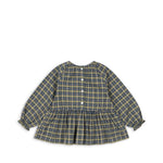 Konges Sløjd A/S Bluser - Vævet laurel blue check