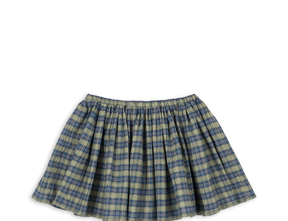 Konges Sløjd A/S WOVEN SKIRTS laurel blue check