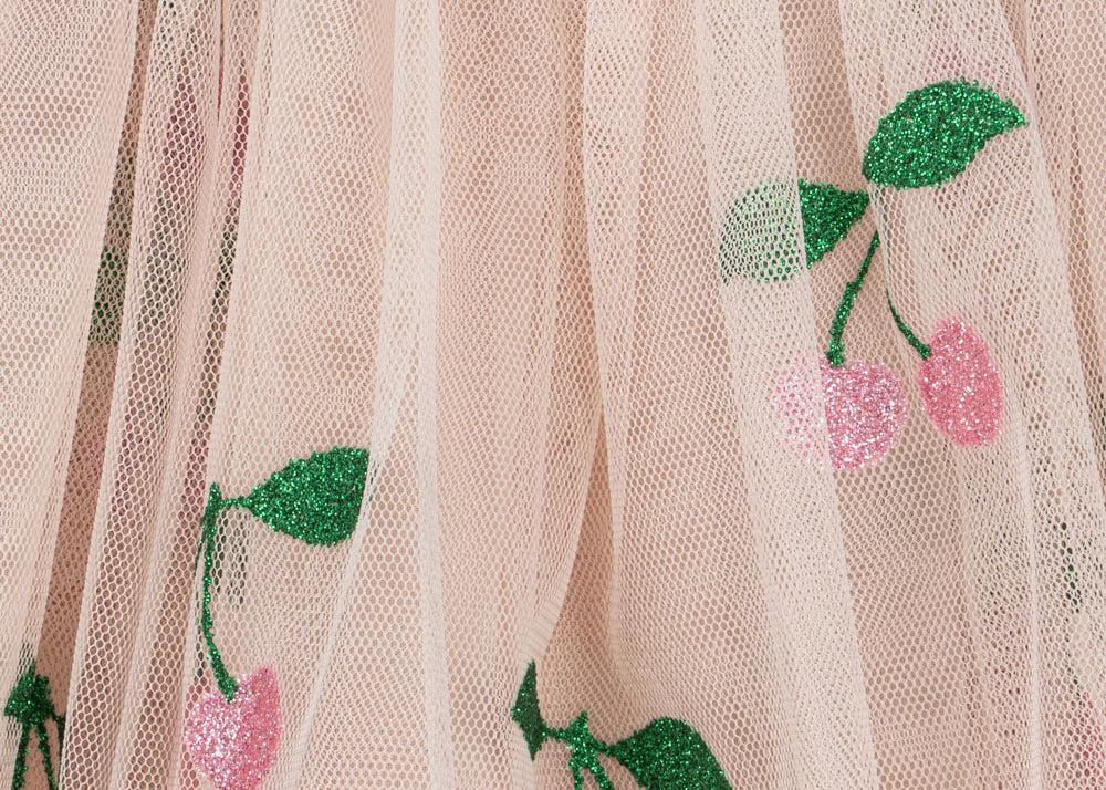 Konges Sløjd A/S Nederdel - Vævede ma grande cerise pink glitter