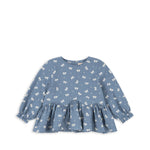 Konges Sløjd A/S Bluser - Vævet boucle blue