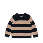 Konges Sløjd A/S Bluser - Strik blue stripe