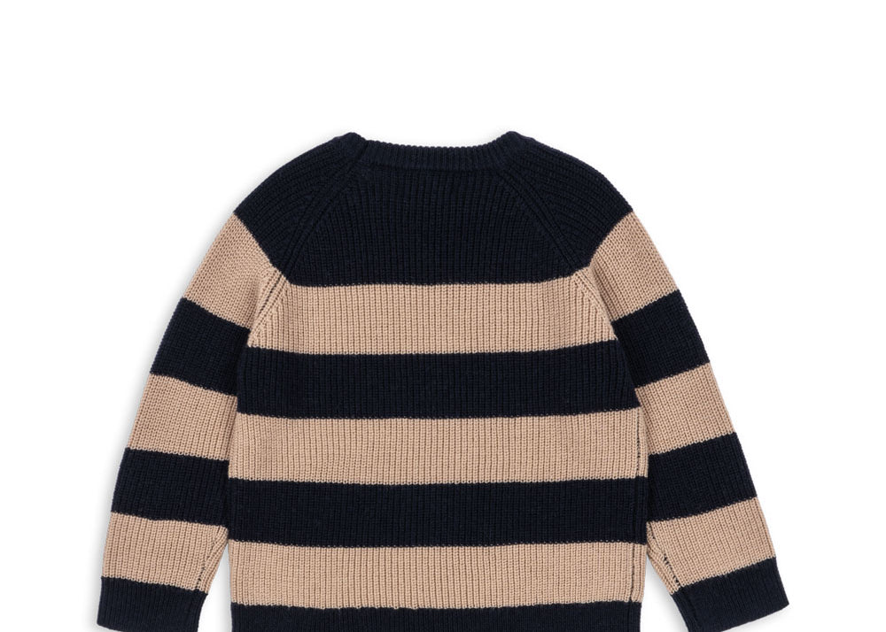 Konges Sløjd A/S Bluser - Strik blue stripe