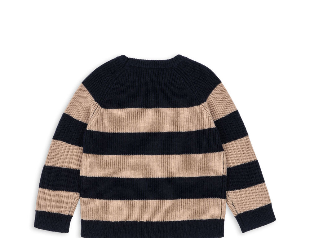 Konges Sløjd A/S KNITTED BLOUSES & VESTS blue stripe