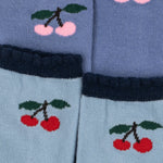 Konges Sløjd A/S Sokker blue fog/purple impression