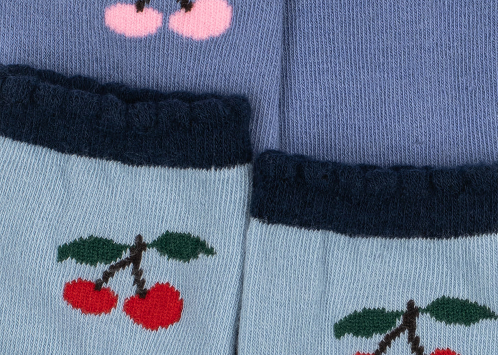 Konges Sløjd A/S Sokker blue fog/purple impression