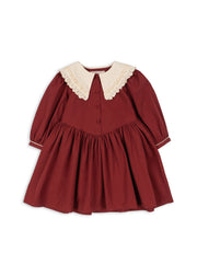 Konges Sløjd A/S WOVEN DRESSES red dahlia