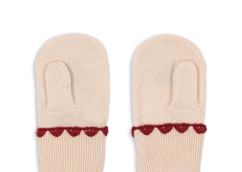 Konges Sløjd A/S Vanter off white