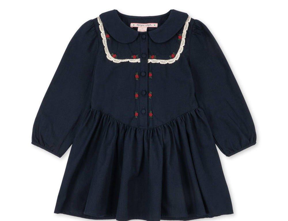 Konges Sløjd A/S WOVEN DRESSES dark navy