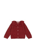 Konges Sløjd A/S KNITTED CARDIGANS red dahlia