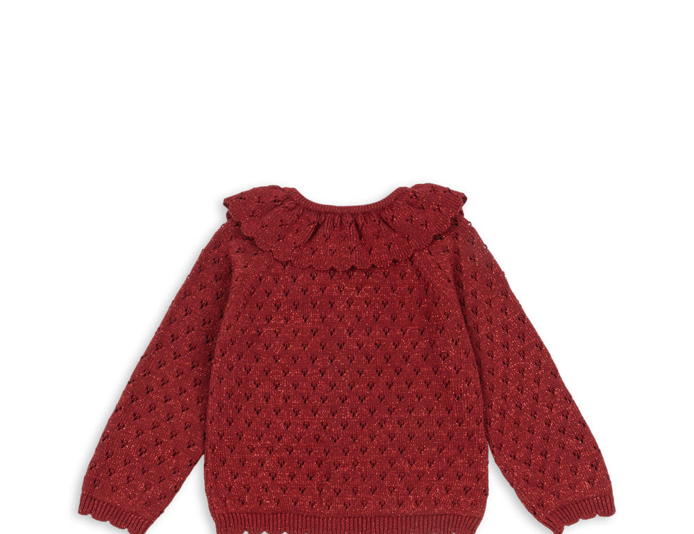 Konges Sløjd A/S KNITTED CARDIGANS red dahlia