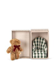 Konges Sløjd A/S TEDDY BEARS green check