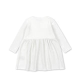 Konges Sløjd A/S Kjoler - Jersey white glitter