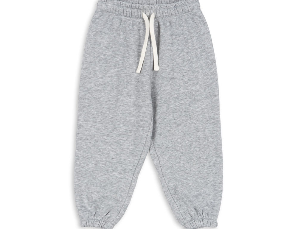 Konges Sløjd A/S JERSEY PANTS grey melange