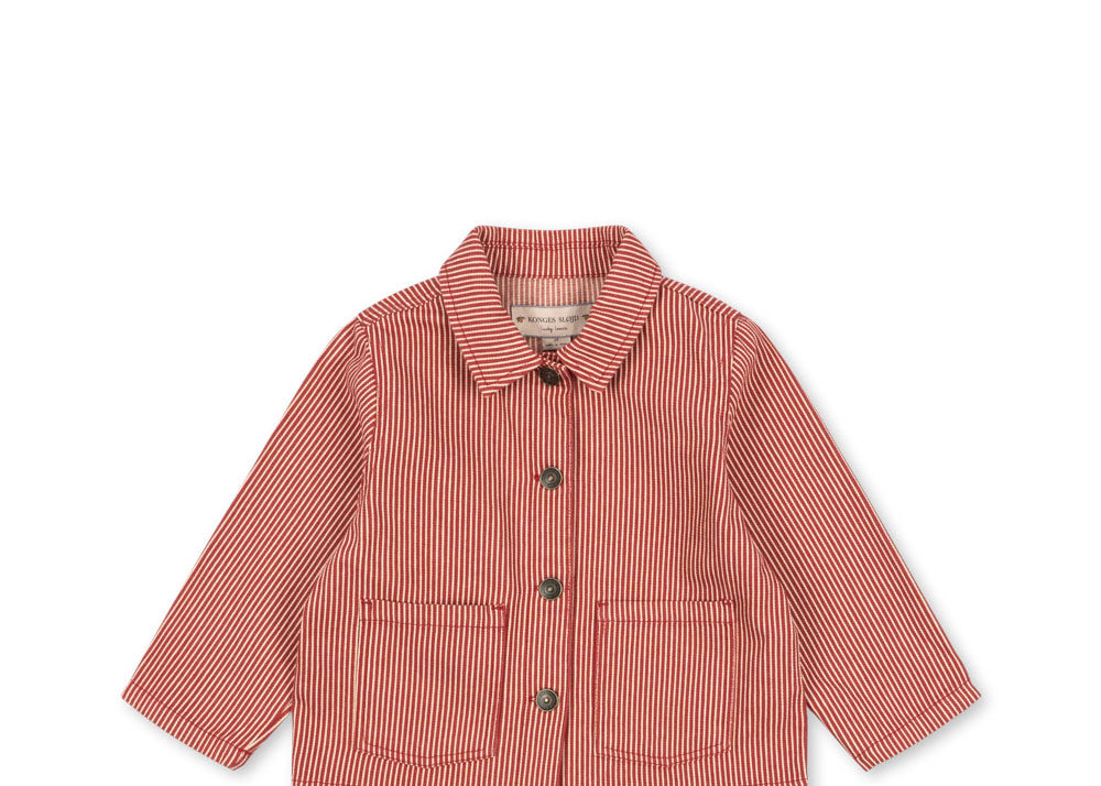 Konges Sløjd A/S Jakker og veste - Vævet milk rouge stripe