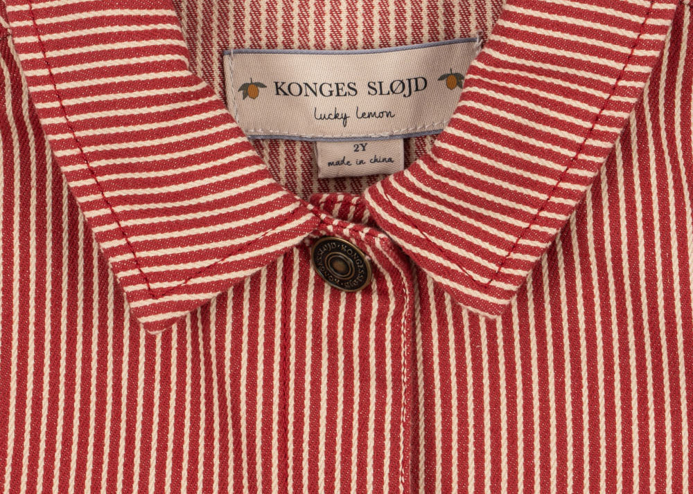 Konges Sløjd A/S Jakker og veste - Vævet milk rouge stripe