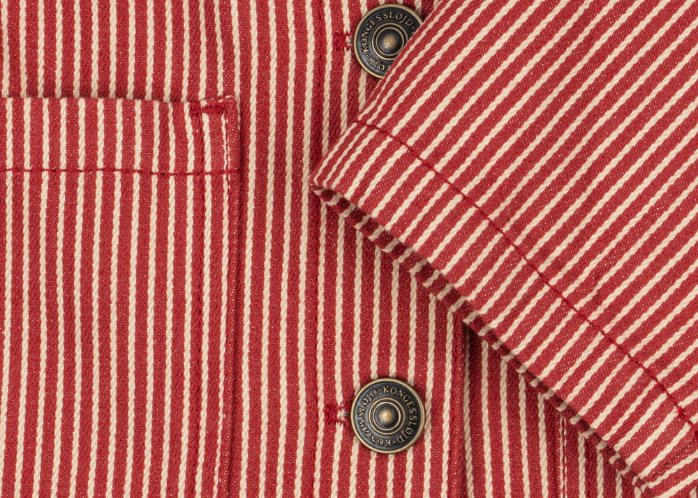 Konges Sløjd A/S Jakker og veste - Vævet milk rouge stripe