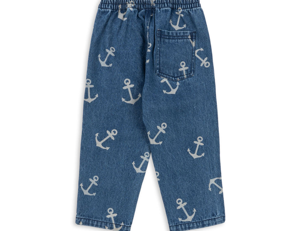 Konges Sløjd A/S WOVEN PANTS anchor aok