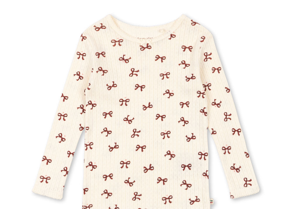 Konges Sløjd A/S Bluser - Jersey bow rouge