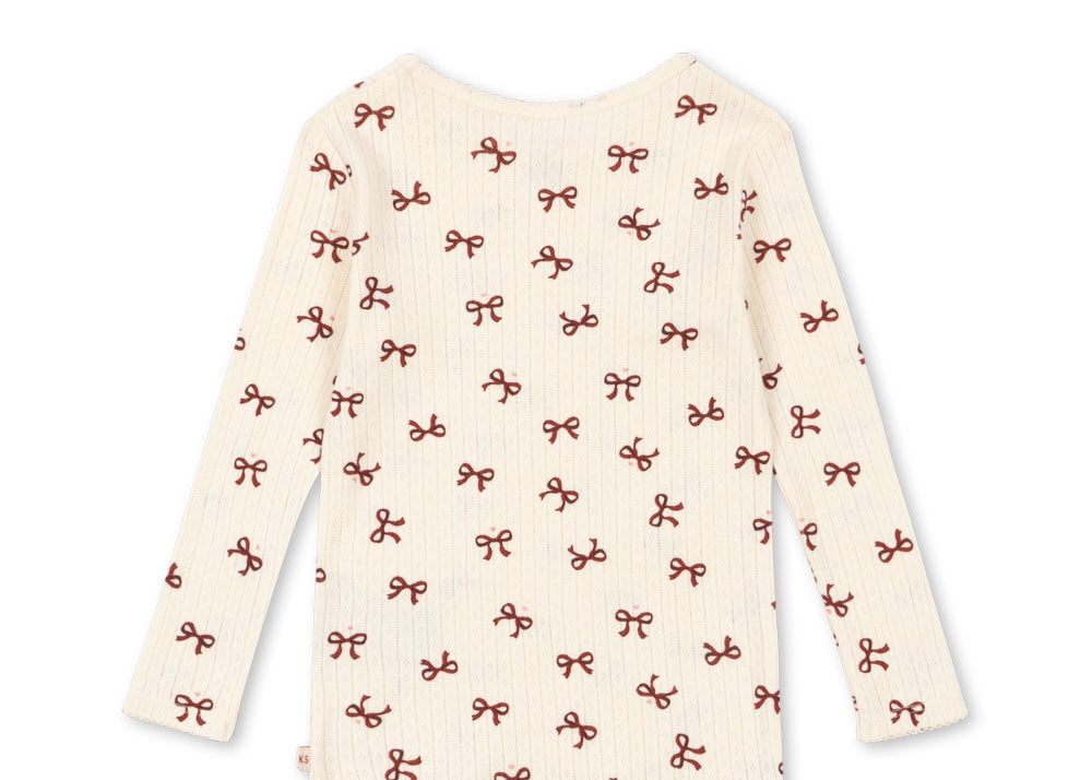 Konges Sløjd A/S Bluser - Jersey bow rouge
