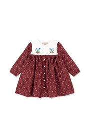 Konges Sløjd A/S WOVEN DRESSES cabernet dot
