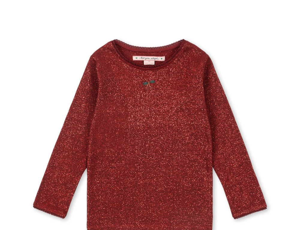 Konges Sløjd A/S JERSEY BLOUSES red dahlia