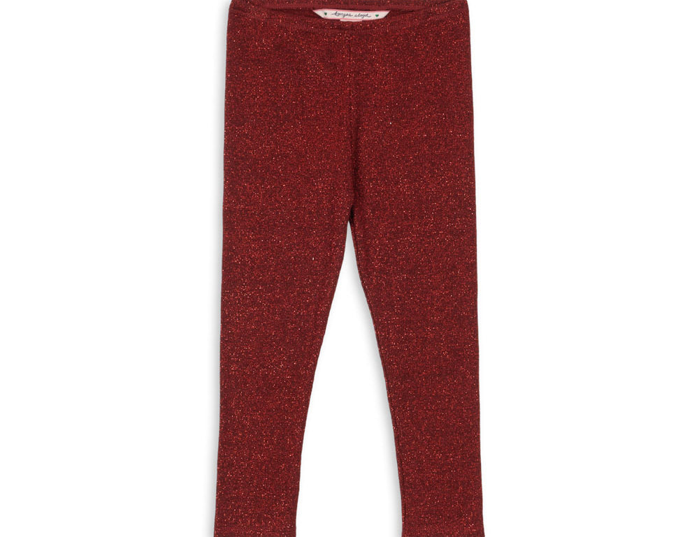 Konges Sløjd A/S JERSEY PANTS red dahlia