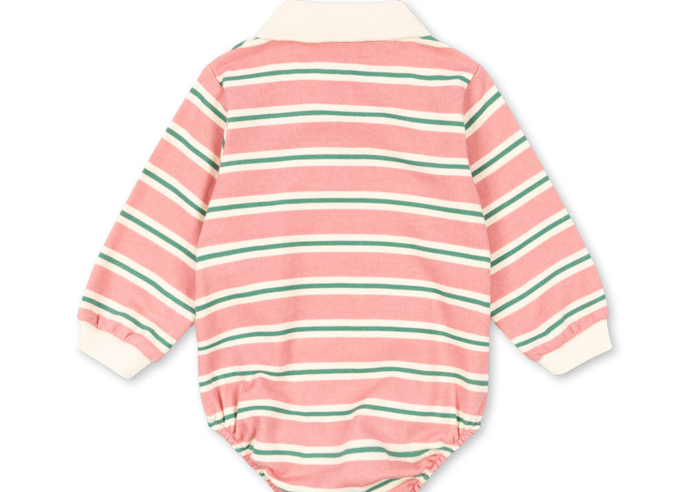 Konges Sløjd A/S Rompere og buksedragter - Jersey blush bound stripe