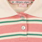 Konges Sløjd A/S Rompere og buksedragter - Jersey blush bound stripe