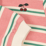 Konges Sløjd A/S Rompere og buksedragter - Jersey blush bound stripe