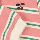 Konges Sløjd A/S Rompere og buksedragter - Jersey blush bound stripe
