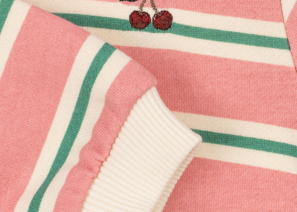 Konges Sløjd A/S Rompere og buksedragter - Jersey blush bound stripe