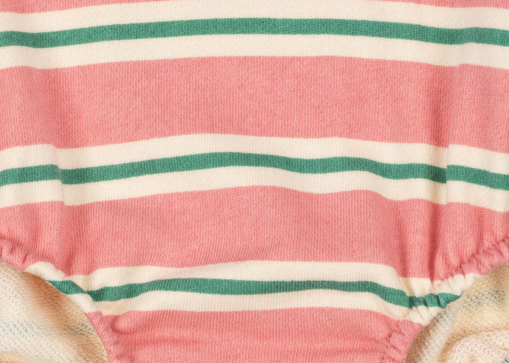 Konges Sløjd A/S Rompere og buksedragter - Jersey blush bound stripe