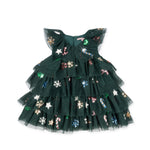 Konges Sløjd A/S WOVEN DRESSES hunter green