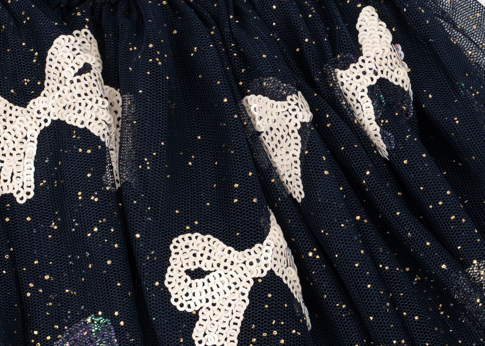Konges Sløjd A/S Nederdel - Vævede bowie night sky sequin