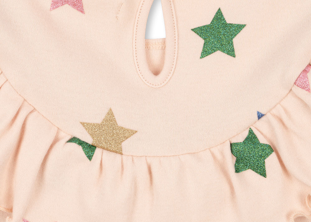 Konges Sløjd A/S Kjoler - Jersey star glitter