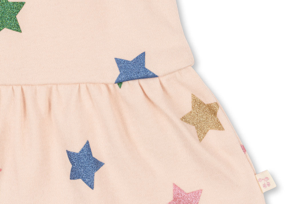 Konges Sløjd A/S Kjoler - Jersey star glitter