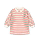 Konges Sløjd A/S Kjoler - Jersey blush bound stripe