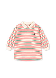 Konges Sløjd A/S Kjoler - Jersey blush bound stripe