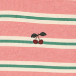 Konges Sløjd A/S Kjoler - Jersey blush bound stripe
