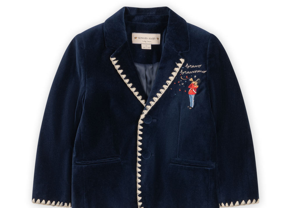 Konges Sløjd A/S Jakker og veste - Vævet navy blazer
