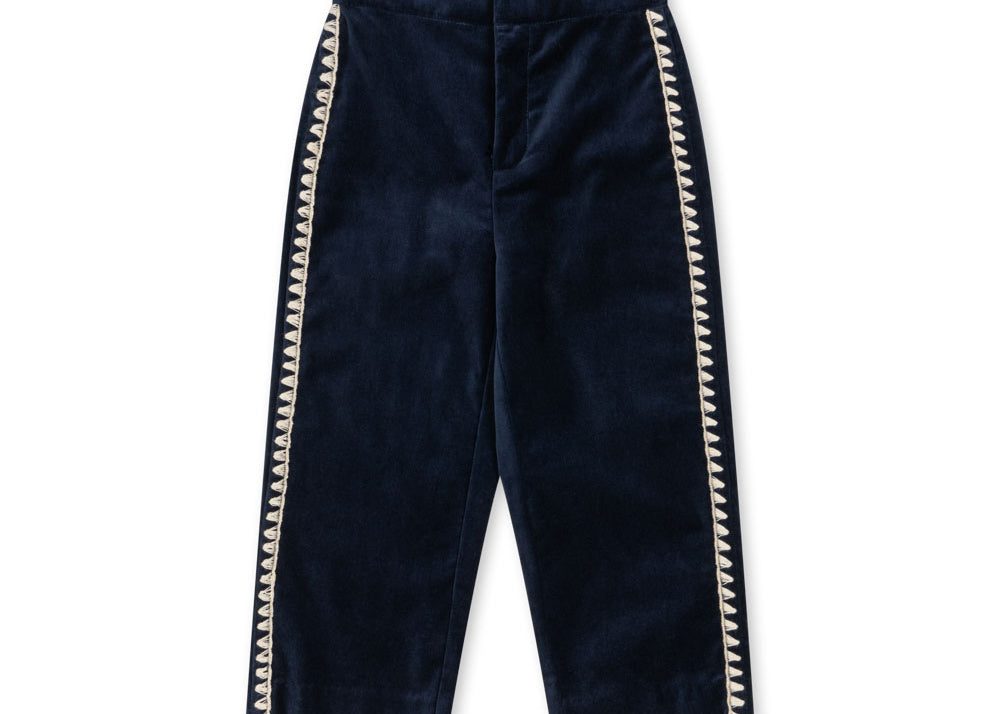Konges Sløjd A/S Bukser - Vævet navy blazer