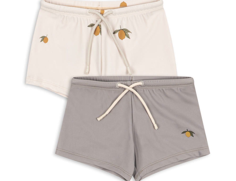 Konges Sløjd A/S SWIMSHORTS mon grand citron/laurel oak