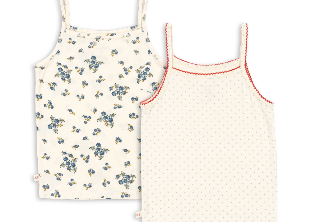 Konges Sløjd A/S Undertøj blue kitty dot/tramonto