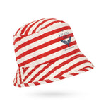 Konges Sløjd A/S UV SWIMHATS stripe rouge
