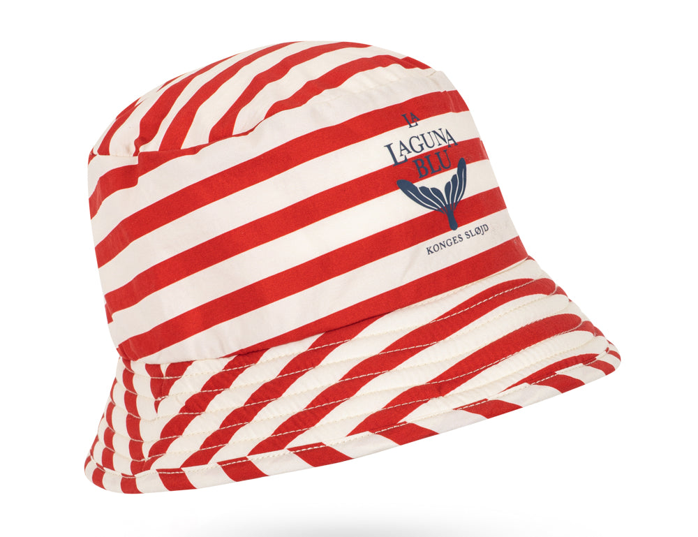 Konges Sløjd A/S UV SWIMHATS stripe rouge