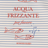 Konges Sløjd A/S UV ONESIES stripe bluie