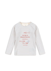 Konges Sløjd A/S UV SWIMBLOUSES stripe bluie