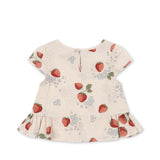 Konges Sløjd A/S WOVEN SHORT SLEEVE SHIRTS marmelade sun