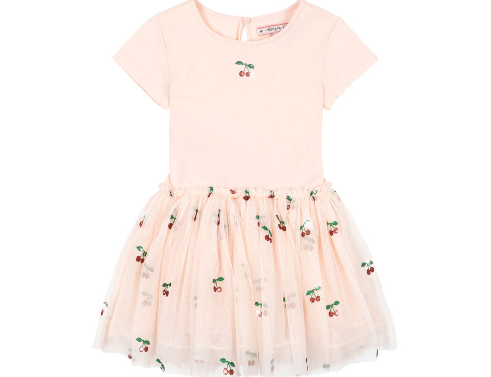 Konges Sløjd A/S WOVEN DRESSES cherry glitter